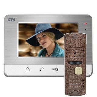  Комплект видеодомофона CTV-DP401